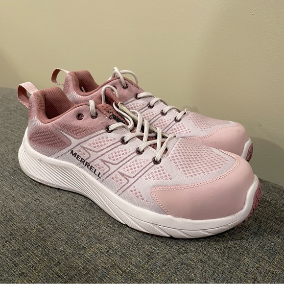 Merrell Women's Moab Flight CF Industrial Comp Toe Work Sneakers, Size 9.5 M - Picture 3 of 10